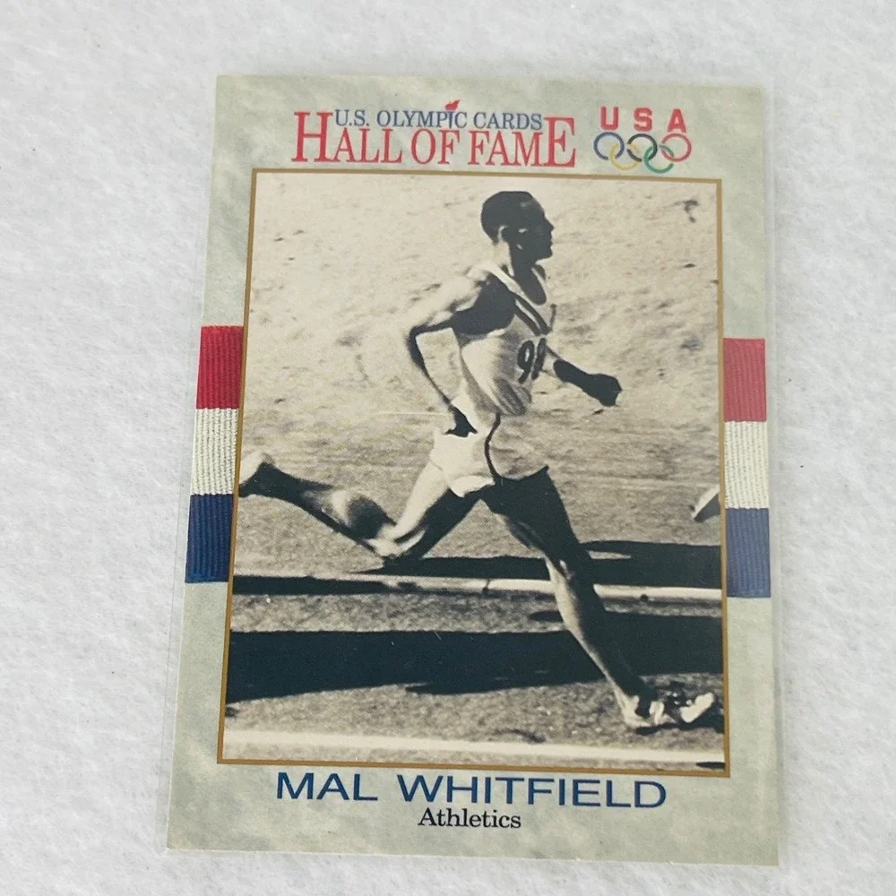 1991 Impel US Olympic Hall of Fame Mal Whitfield Athletics Trading Card #39